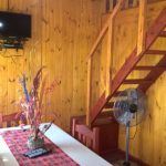 Interior de cabañas la huerta en Chajarí